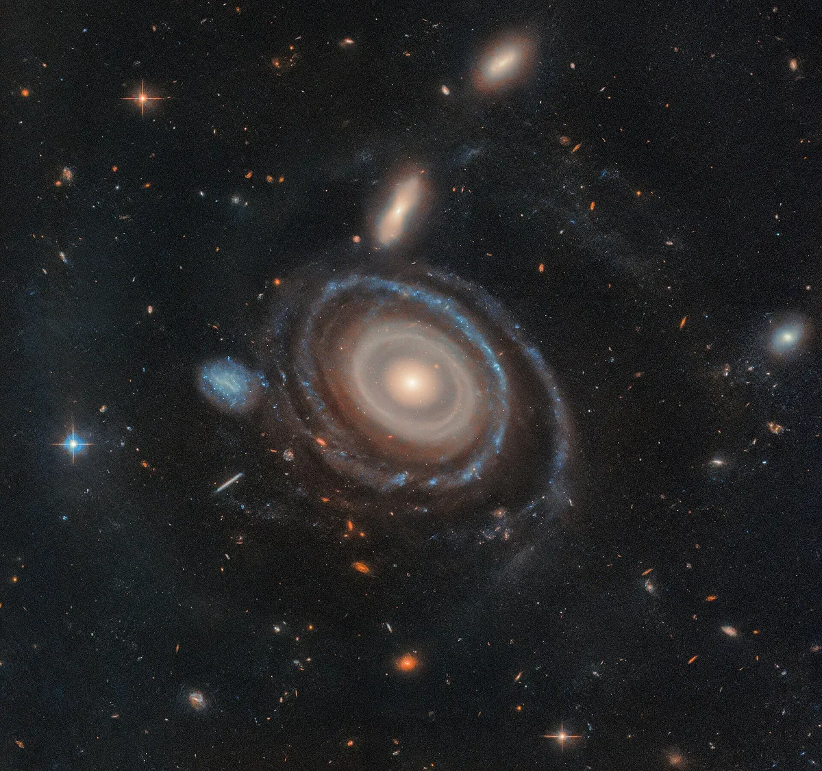 Ripple-like rings of the 'Bullseye galaxy' could be explained by dark matter