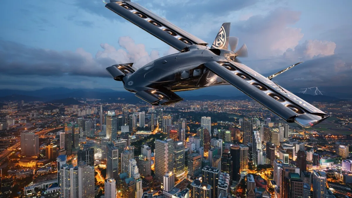 Split-wing aircraft gets new propulsion system