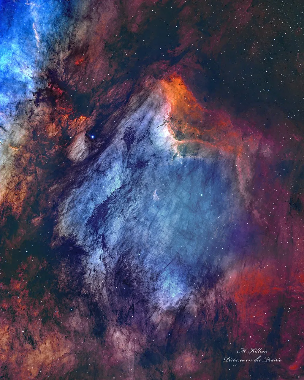 A Cosmic Pelican Is Slowly Changing Its Entire Face