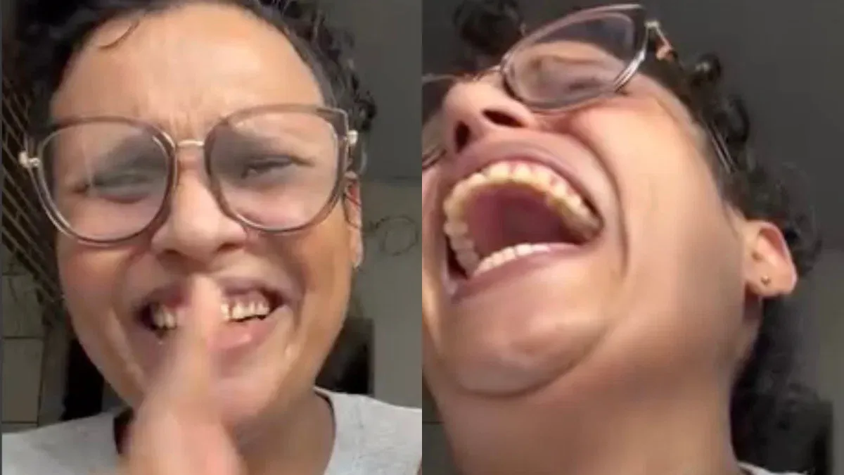 Woman Laughs Herself to Tears Realizing Her Dog Looks Just Like Her