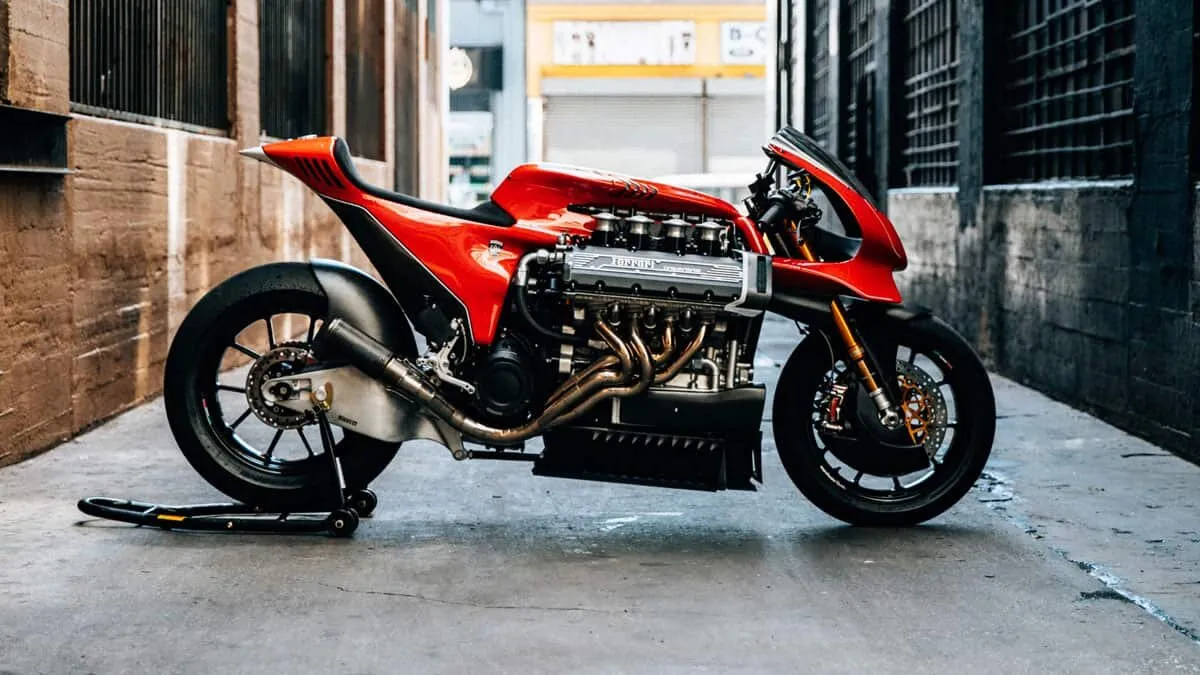 One-off Ferrari 3.5-liter V8-powered superbike sold for more than $500,000
