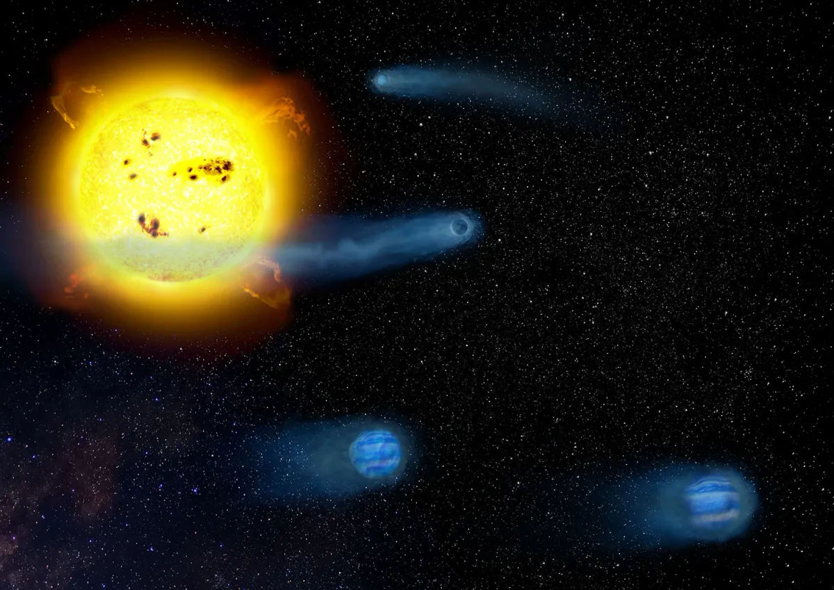 Cosmic Mystery Shattered as "Cotton Candy" Planets Reveal Their Shrinking Secrets
