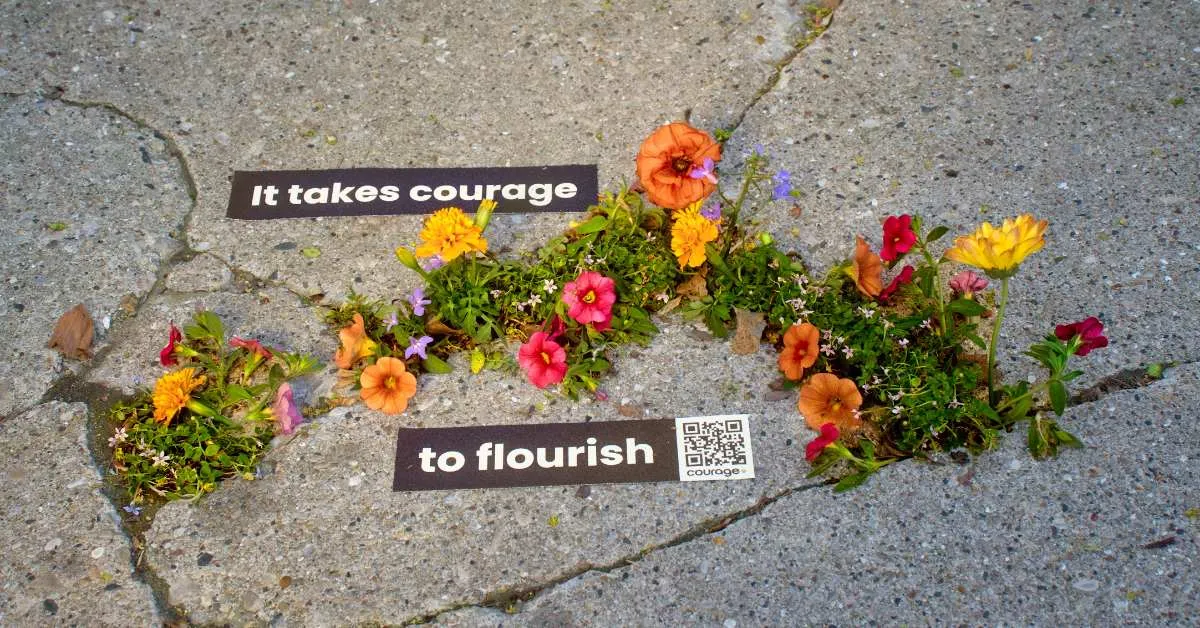 To end LGBTQ+ youth homelessness, Wisconsin cities are planting flowers in sidewalk cracks