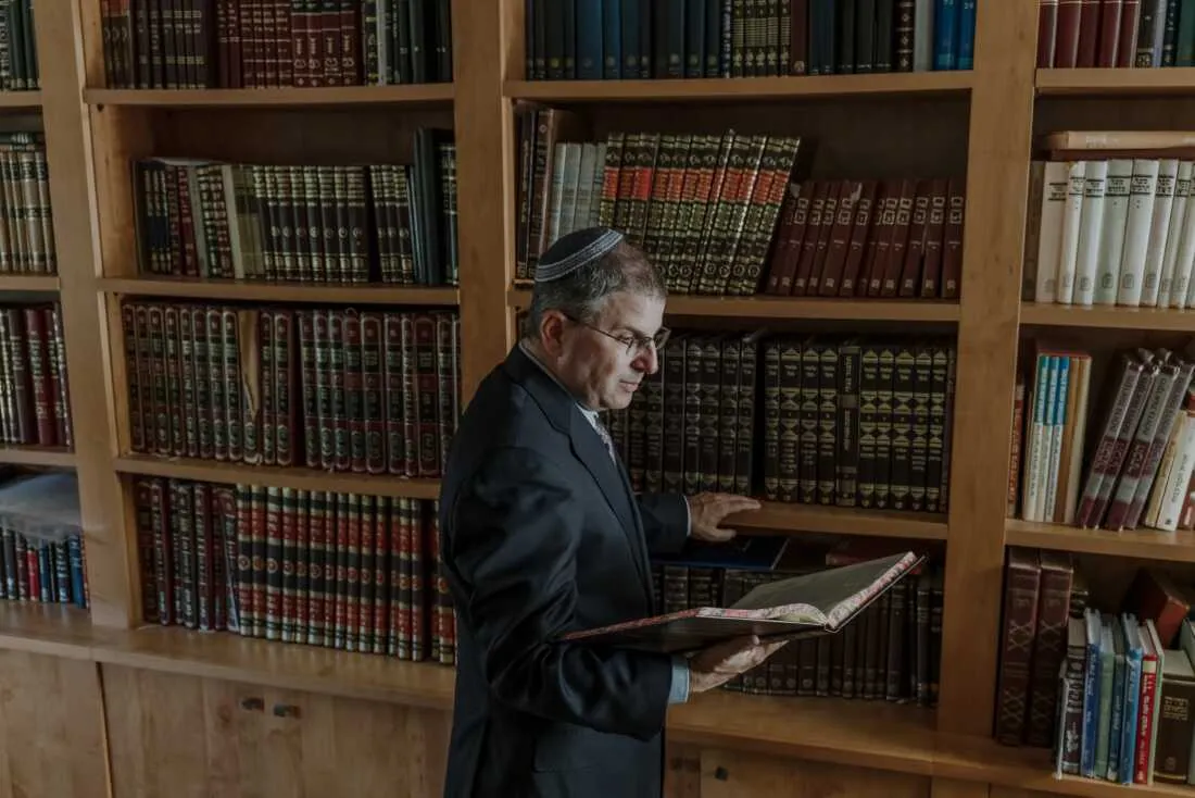 May 25, 2026, Ra’anana, Israel - Seth Farber, an American-Israeli Orthodox rabbi, is photographed at his home in Ra’anana, Israel.
