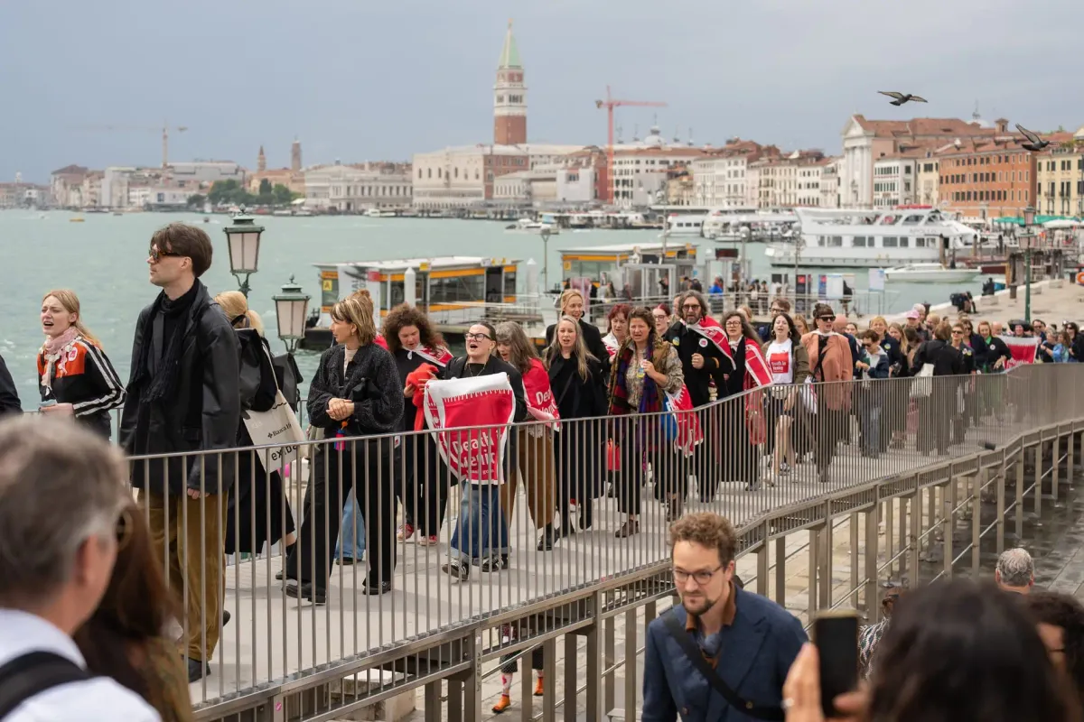 Baltic Nations Just Staged an Art Protest for Ukraine at the Venice Biennale