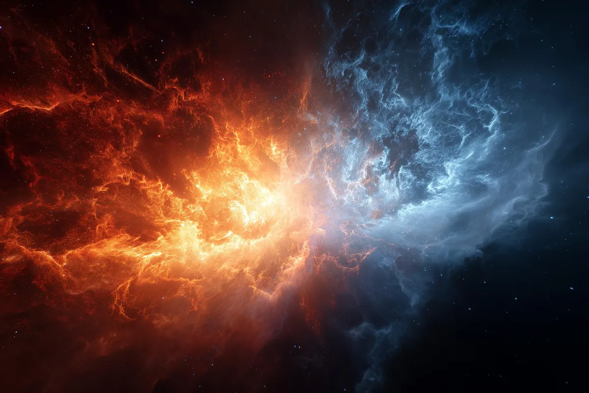The Big Bang’s Biggest Mystery? Dark Matter May Have Been “Red Hot” at Birth