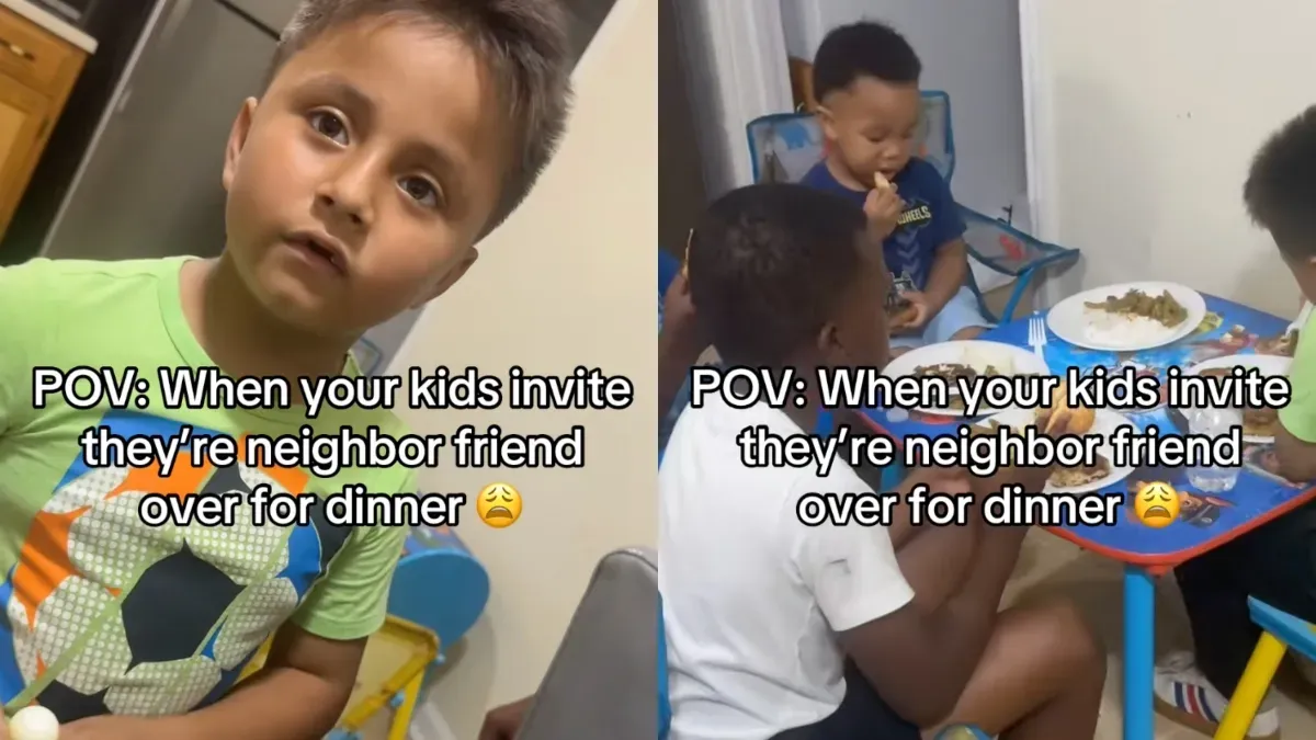 Little Boy Has the Most Precious Reaction to Neighbor’s Dinner Invitation