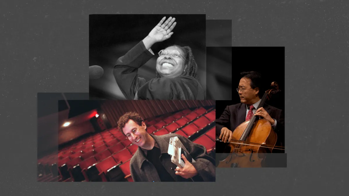 What do Whoopi Goldberg, Tony Kushner, and Yo-Yo Ma have in common?