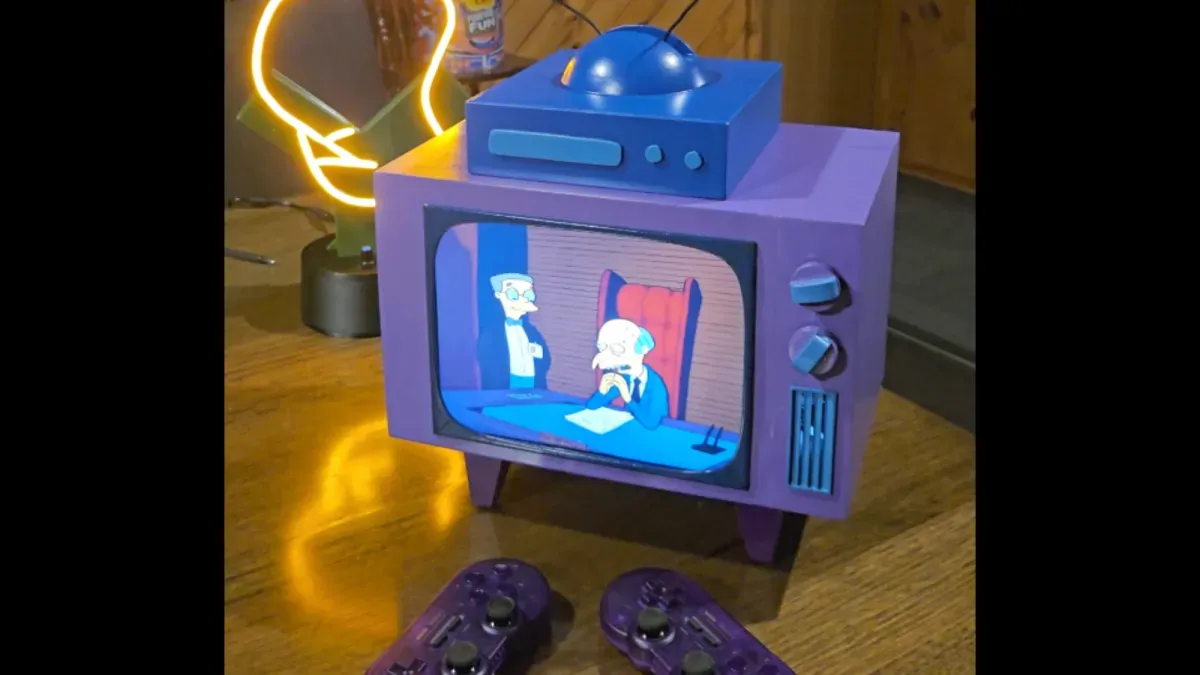 Someone 3D-printed The Simpsons TV and got it actually working