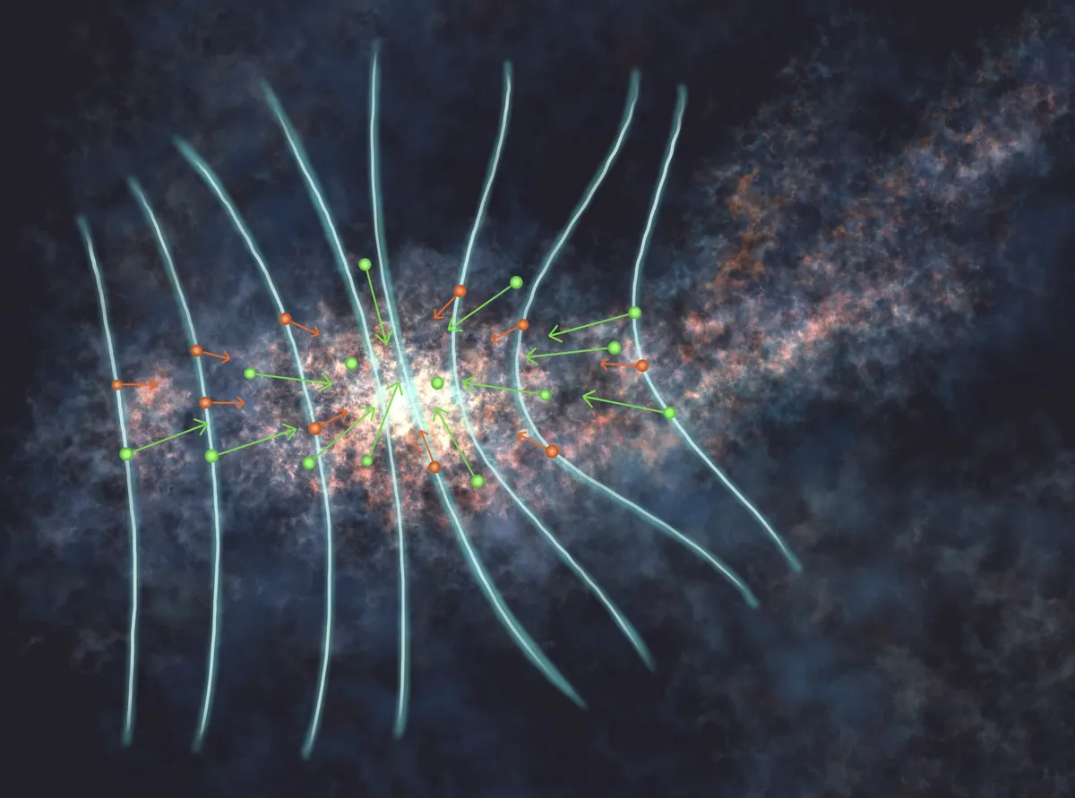 Capturing the cosmic 'drift' before a star is born