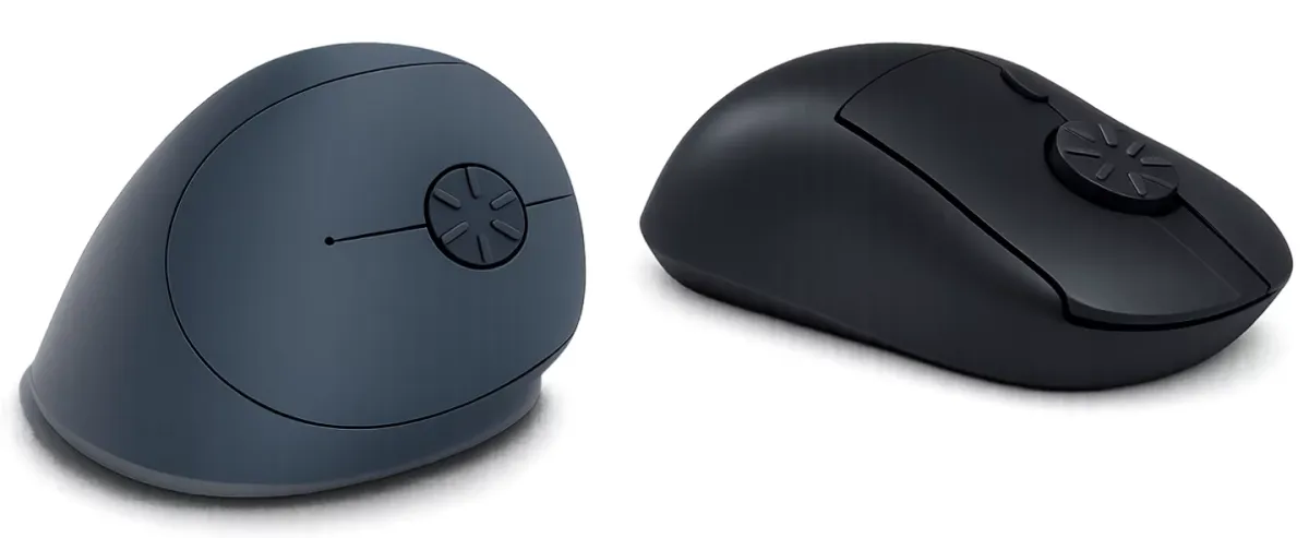 The Rotary Mouse is available in both Vertical and Standard models