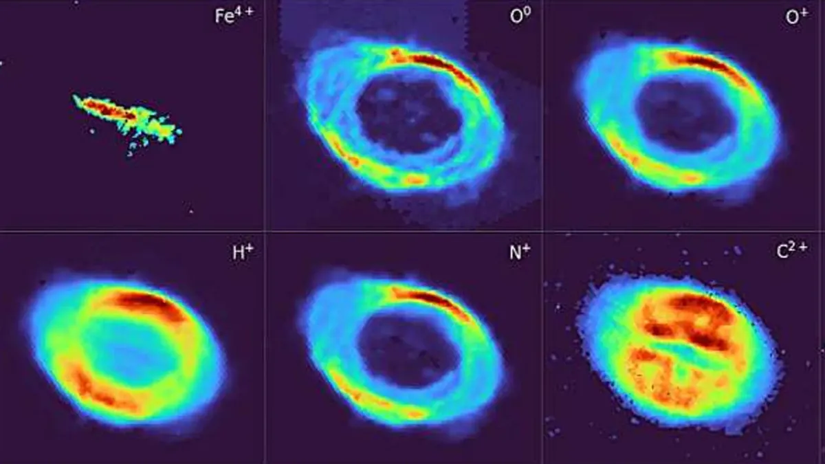 Destroyed planet? Giant iron bar found in the Ring Nebula may be a vaporized planet