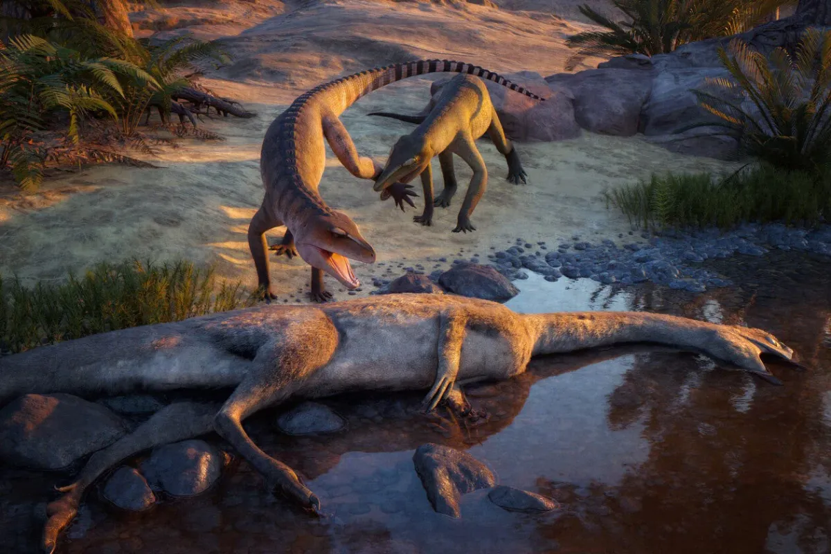 New Crocodile Cousin Discovered After 210 Million Years Hidden in Stone
