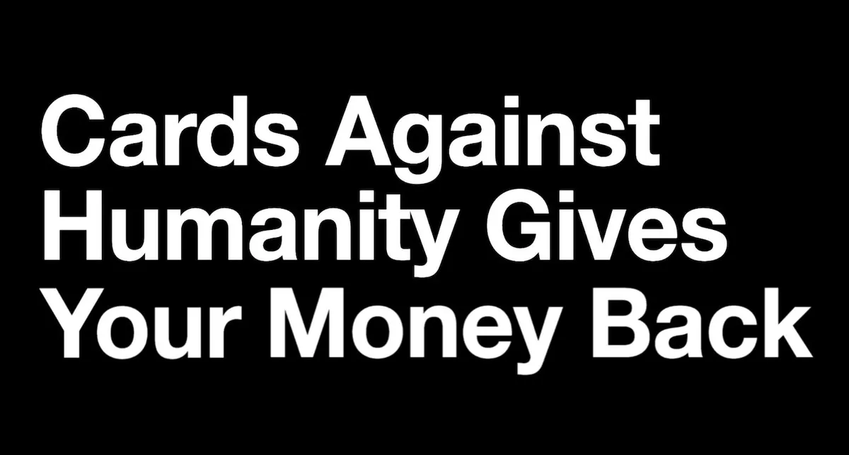 ‘Cards Against Humanity’ Offers to Refund ‘Obviously Illegal’ Tariffs to Customers After Supreme Court Decision