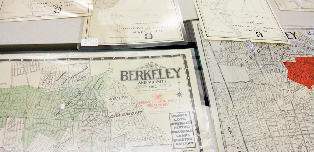 5 vintage maps of Berkeley that will blow your mind (and make you miss college)