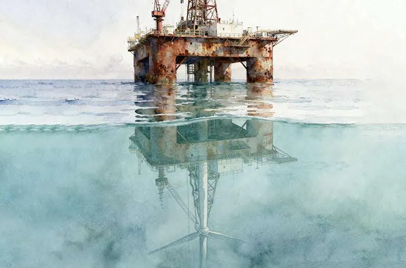 What happens to obsolete oil rigs in a green future? This study has a smart answer.