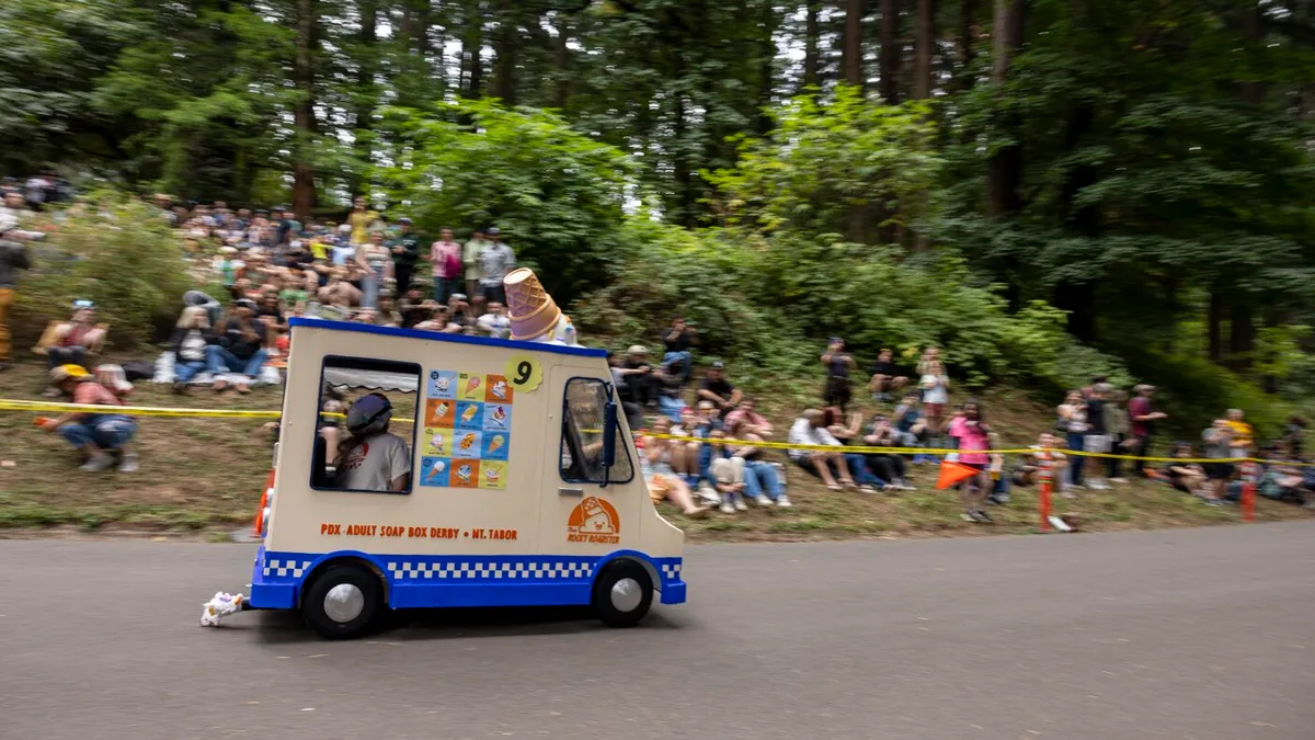 In Portland, this soap box derby combines downhill speed with extreme pageantry