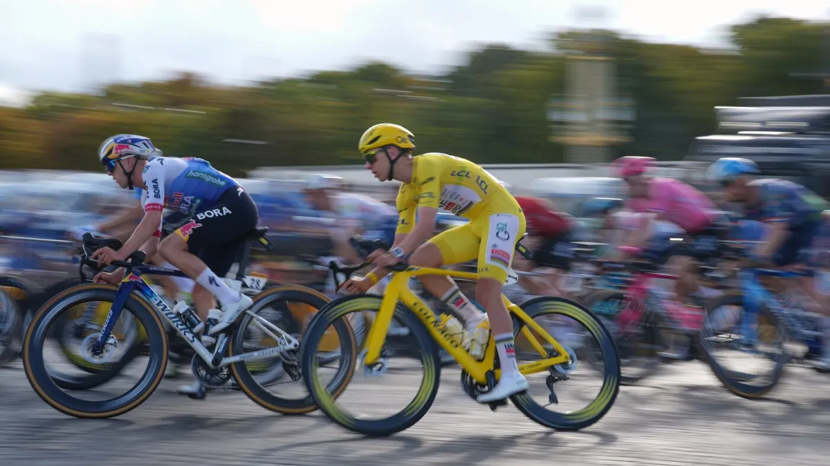 Tadej Pogačar Just Tied a Tour de France Record, Despite Wildfires
