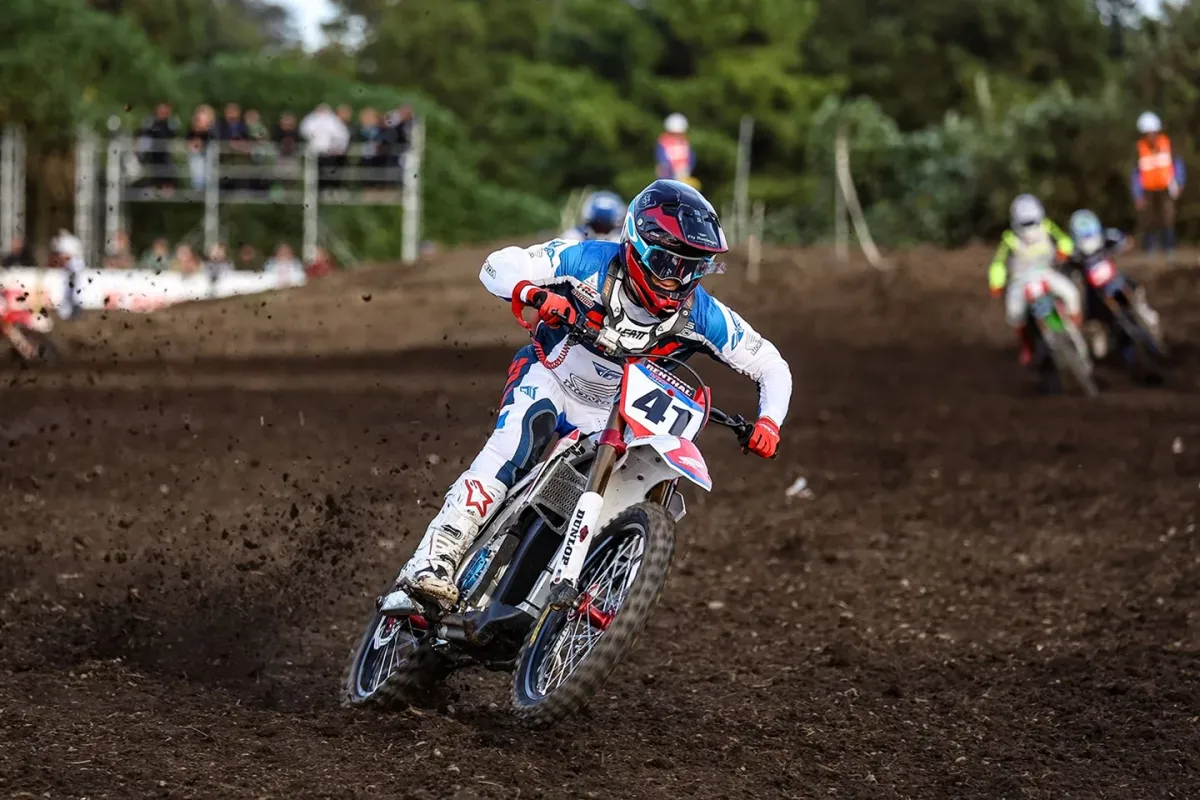 Honda’s CR Electric Proto motocross bike serves as the lab rat for the patent