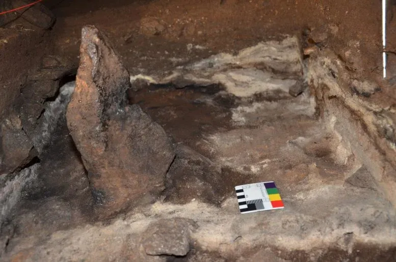2,000 Year Old Standing Stone Inside Cloggs Cave