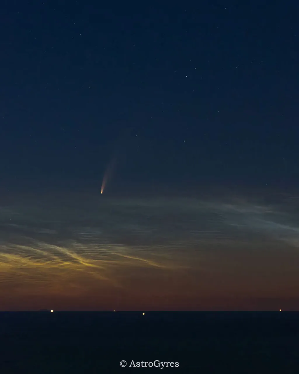 Remember Comet NEOWISE? It Looked Wild Rising Over the Adriatic.