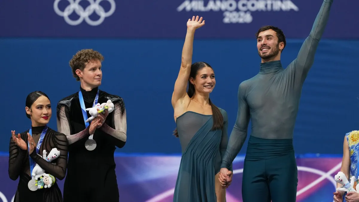 U.S. ice dancers claim silver after four Olympic campaigns together