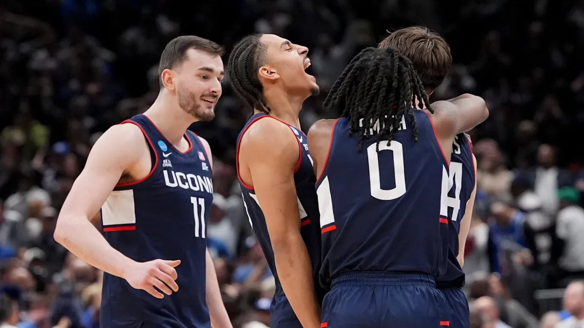 The Final Four is set with UConn stunning Duke to join Illinois, Arizona and Michigan