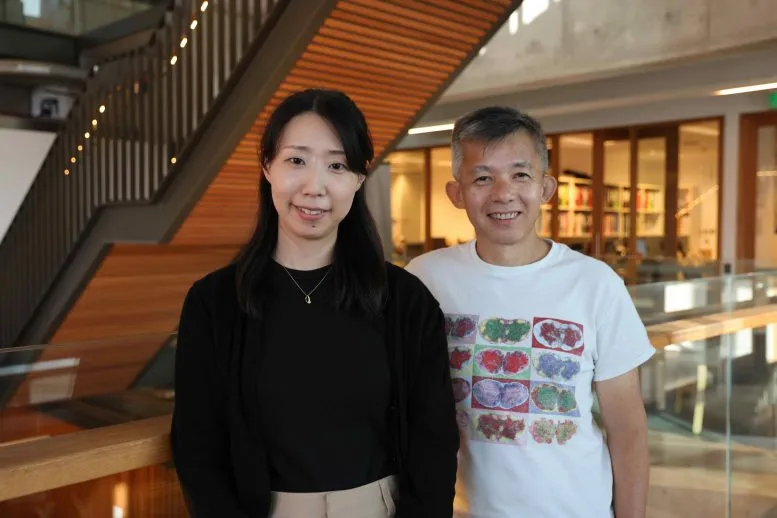 Dr. Yuki Keith and Prof. Tri Phan from the Garvan Institute of Medical Research.