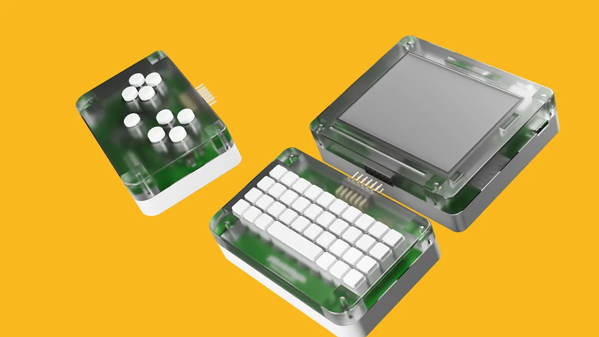 Pocketbyte customizable portable computer opens doors for makers