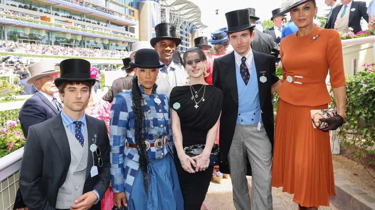 Kelly Osbourne Gives a Clever Homage to Ozzy at Royal Ascot