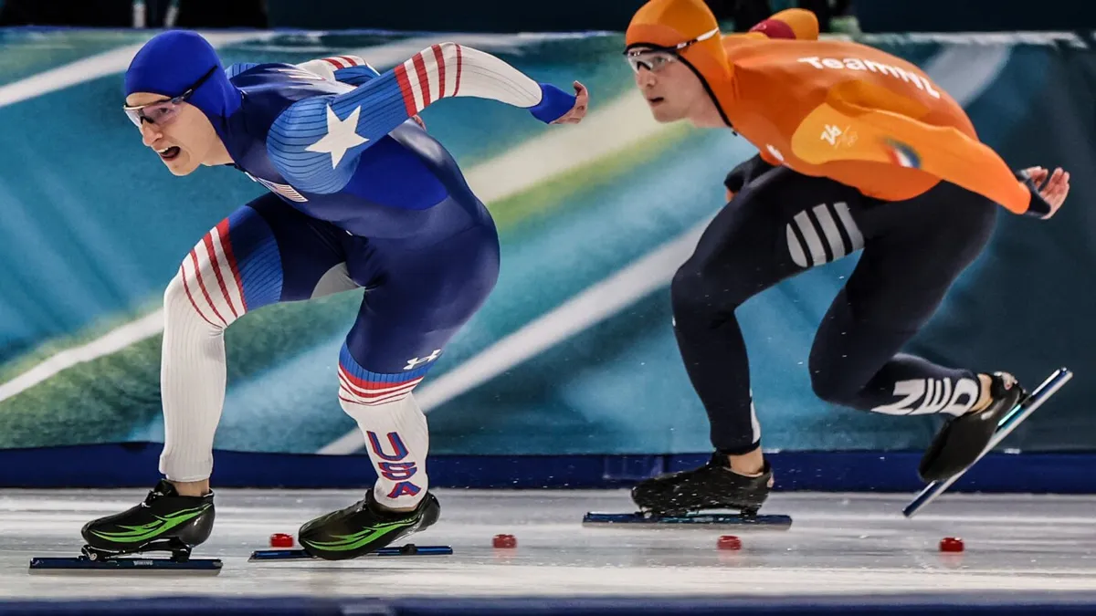 Two speedskaters redefining rivalry through mutual respect