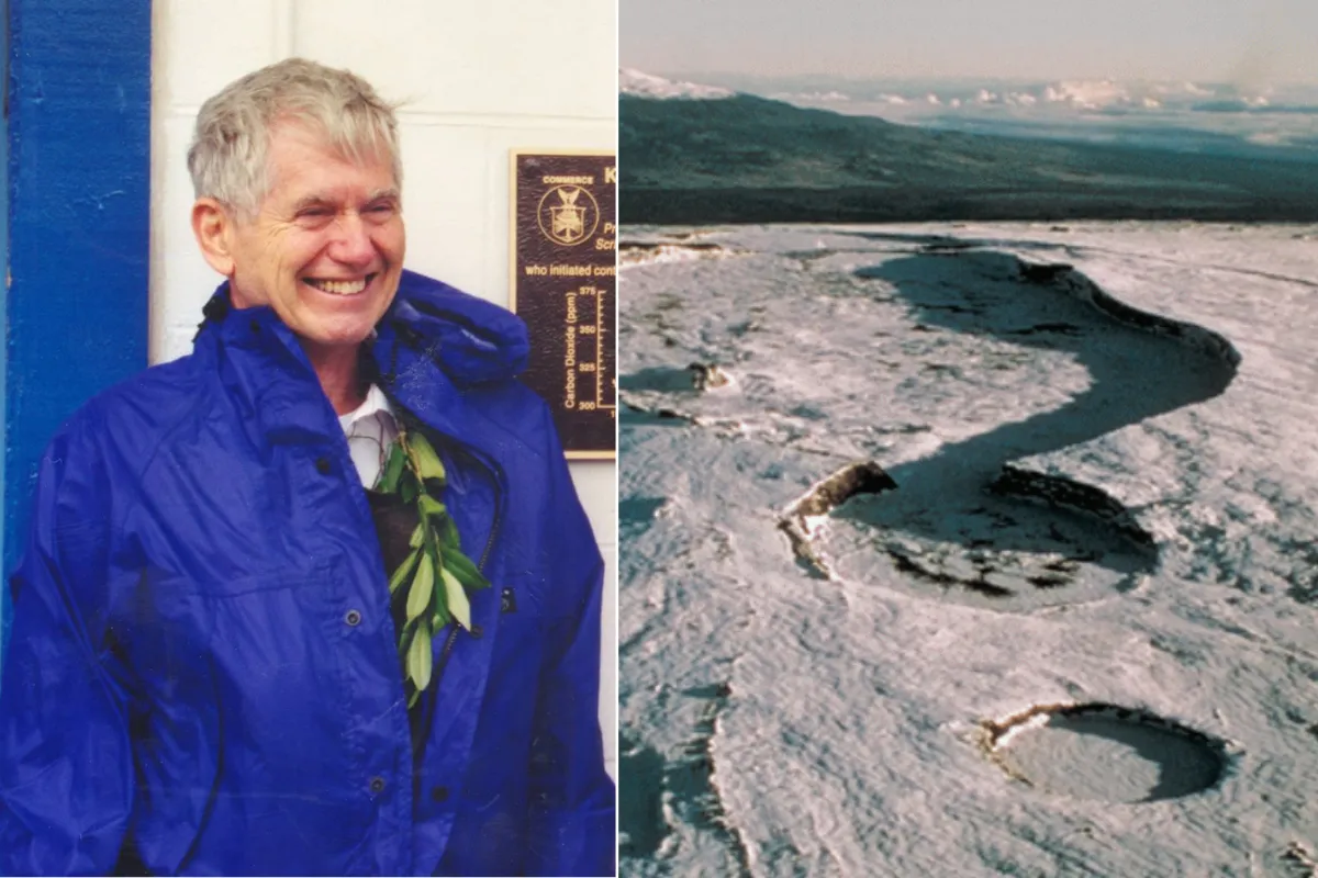 In 1958, a scientist began filling flasks with air. The samples showed the Earth was ‘breathing.’