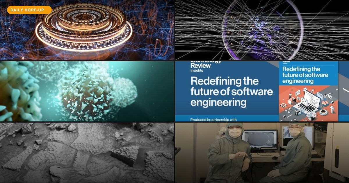 Today's Hope-Up: Quantum Leaps, Secret Switches, and 30 Years of Patience