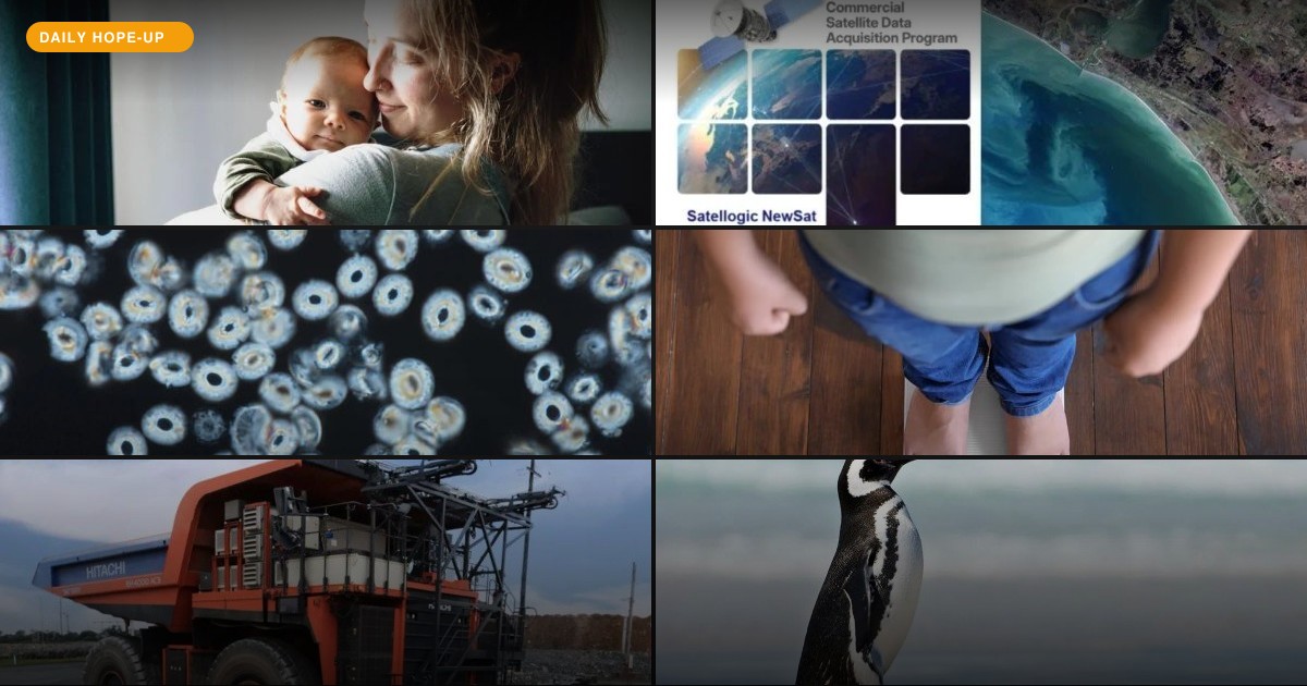 Today's Hope-Up: The Ocean Had a Really Good Day, And So Did Babies