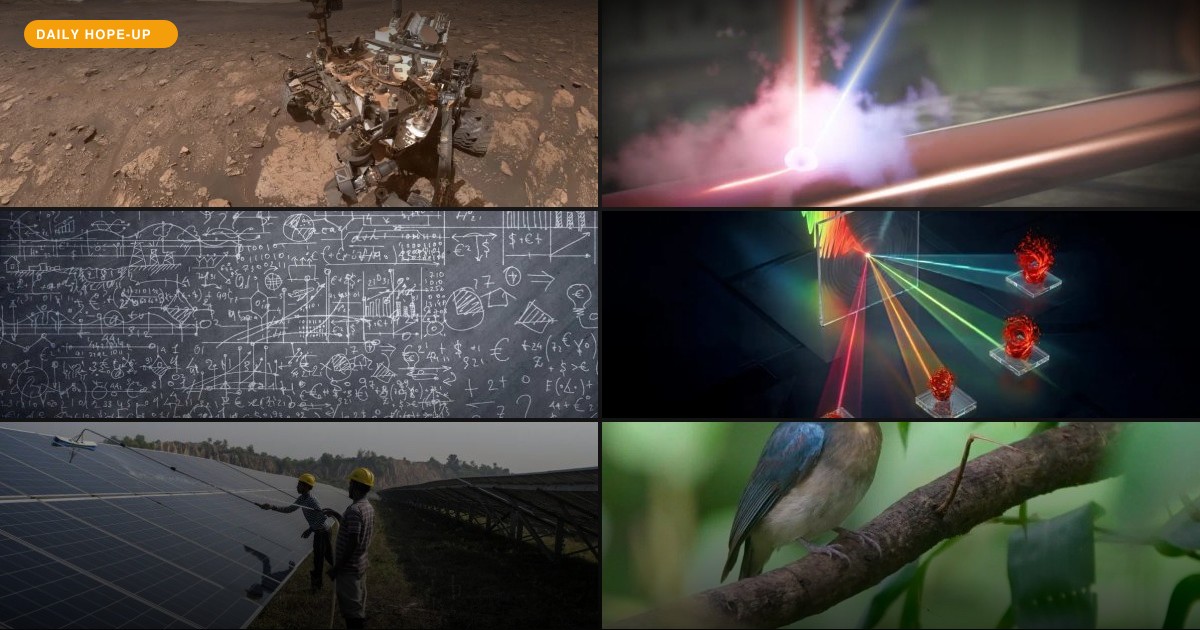 Today's Hope-Up: The World Just Got a Little Clearer (and a Lot More Sustainable)