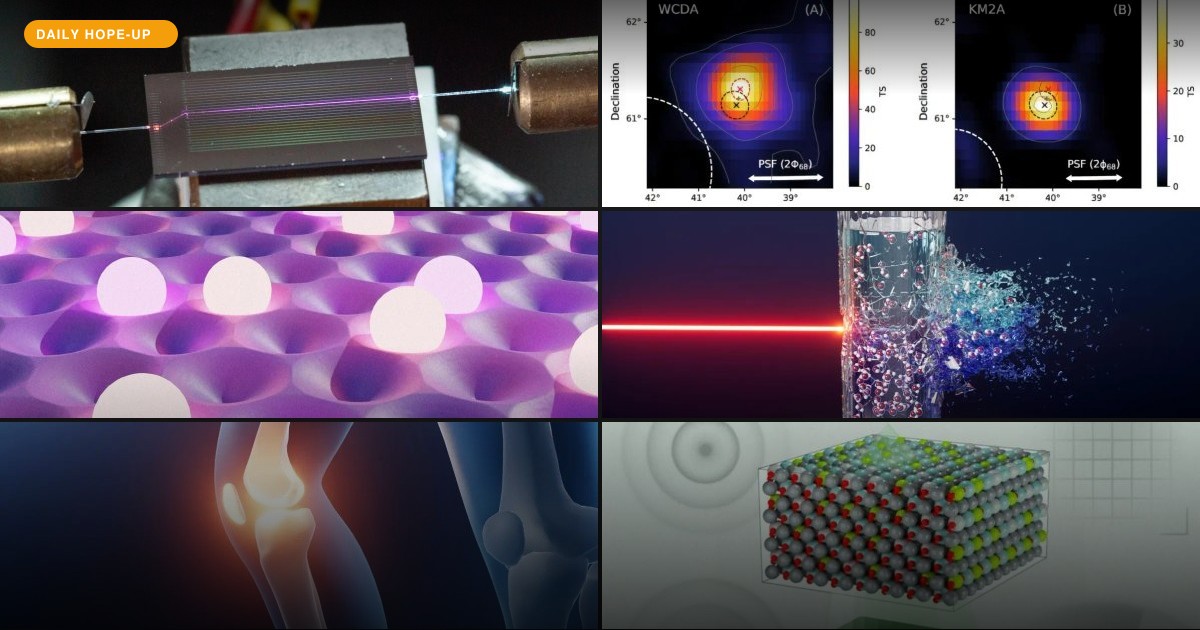 Today's Hope-Up: The Universe Got Weirder, Our Bodies Got Stronger, and Libraries Got Smarter