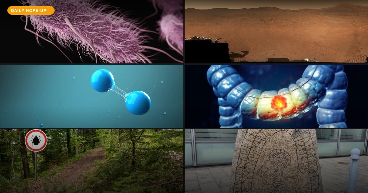 Today's Hope-Up: Scientists Edited Life, Mars Got a Close-Up, and China Went Green