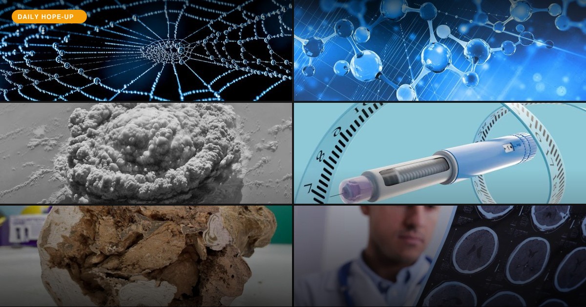 Today's Hope-Up: The Universe Got Mapped, Old Bones Spilled Secrets, and a Volcano Did Cleanup Duty