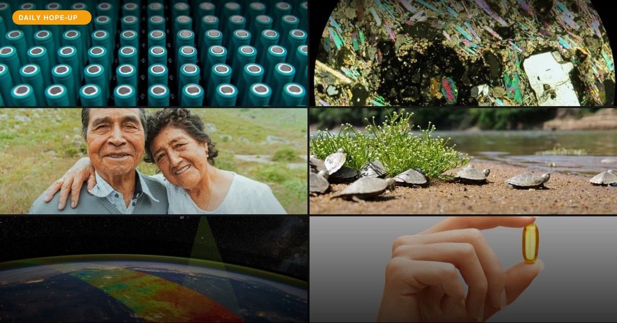 Today's Hope-Up: A Global Treasure Hunt, a Battery Breakthrough, and the Quiet Power of Equality