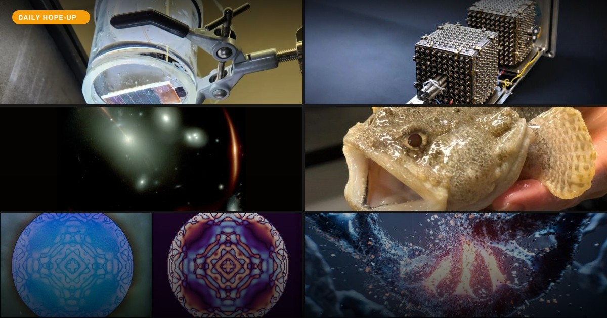 Today's Hope-Up: Ancient Wisdom, Future Fuel, and Really Big Holes in Space