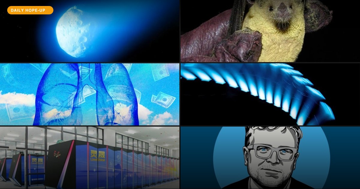 Today's Hope-Up: Big Tech Takes on the Common Cold, While Tiny Bots Tackle Spinal Cords
