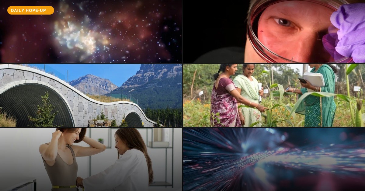 Today's Hope-Up: The Universe Isn't So Scary, After All