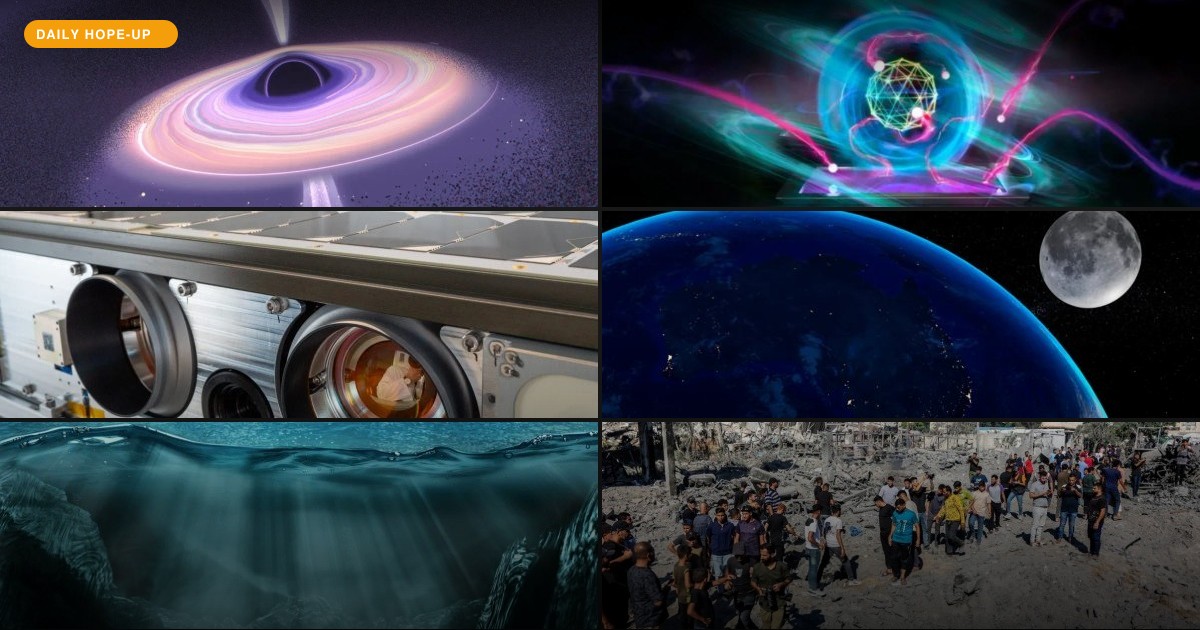 Today's Hope-Up: The Universe Got Weird, Then Smart Kids Got Practical