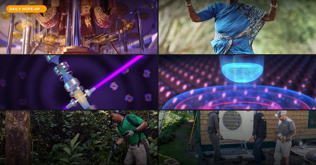 Today's Hope-Up: A Robot Surgeon, a Smarter Microscope, and a Mother of Trees