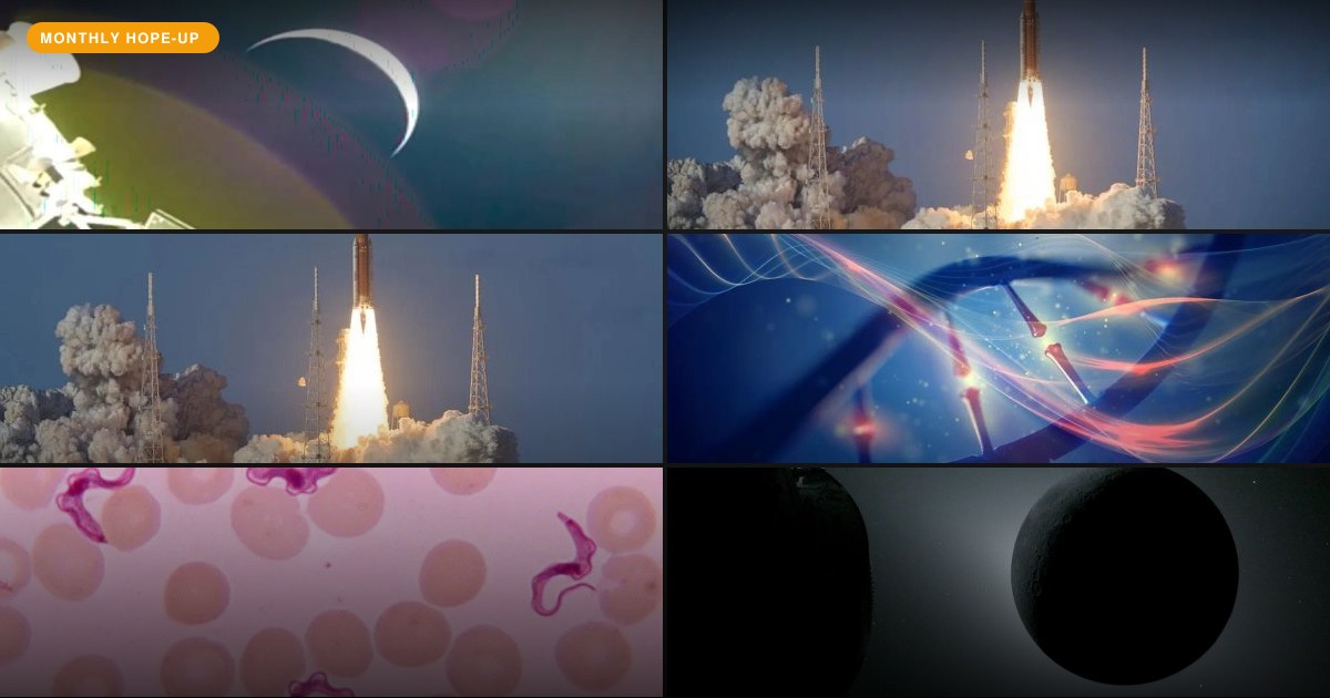 The April Hope Report: The Month We Left Earth (Again), And Everything Else Felt Possible