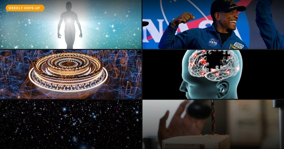 Your Week in Hope: Your Brain Just Got an Upgrade (and So Did Space)